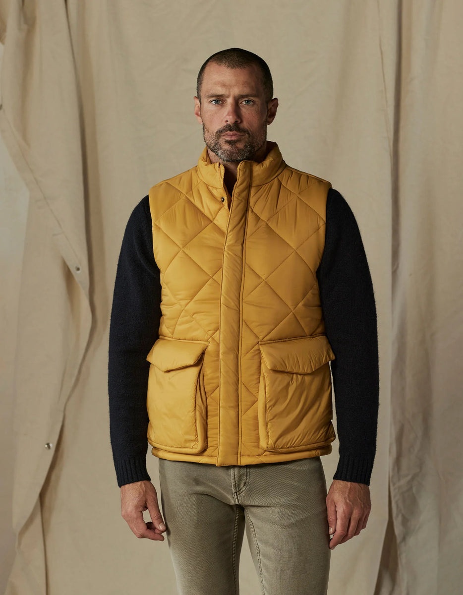 Parker Vest in Yellow – Sartorial Inc.