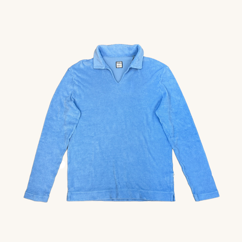 Fedeli Swimwear Light Blue Longsleeve Polo