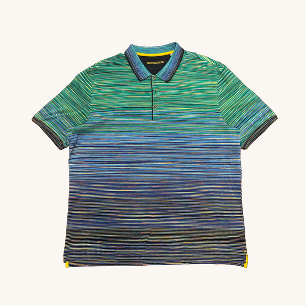 Montechiaro Multi-Stripe Polo